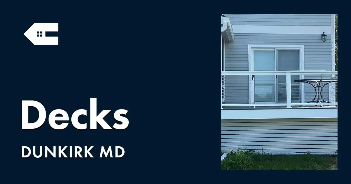 Deck Builders Near You in Dunkirk Maryland