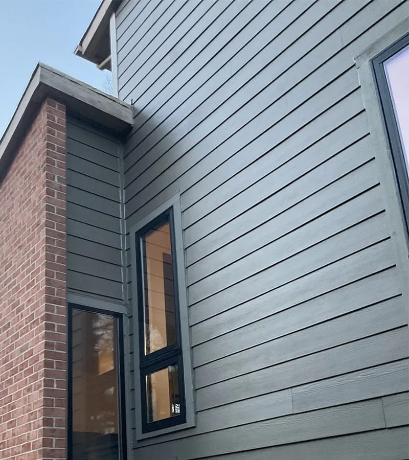 Brown metal standing seam roof installed in Millersville, MD.