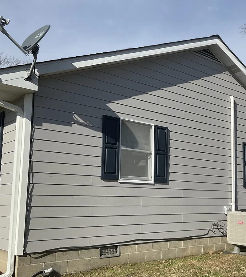 Brown metal standing seam roof installed in Millersville, MD.