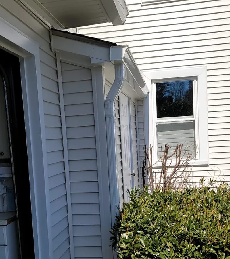 Brown metal standing seam roof installed in Millersville, MD.